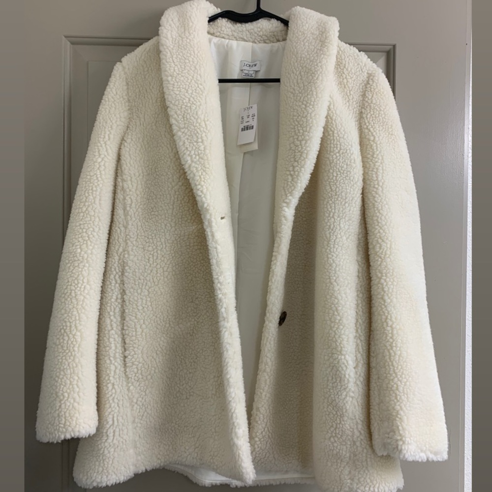 J. Crew Sherpa Teddy Jacket